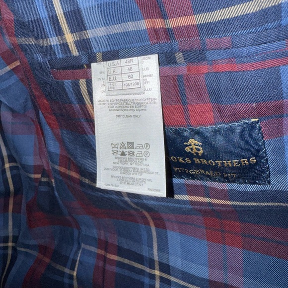 Brooks Brothers Blue Corduroy Blazer 48R - Picture 2 of 3